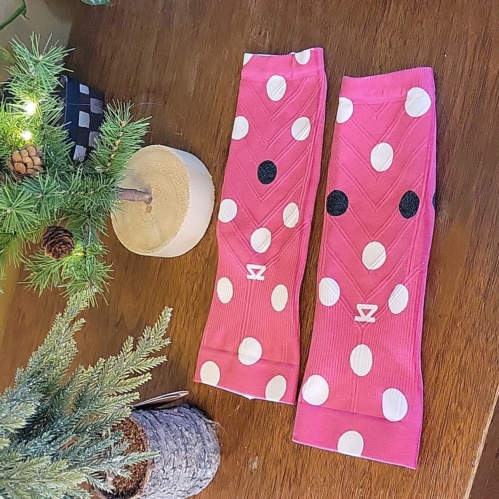 ZENZAH Cute polka-dot  Compression Sleeves
